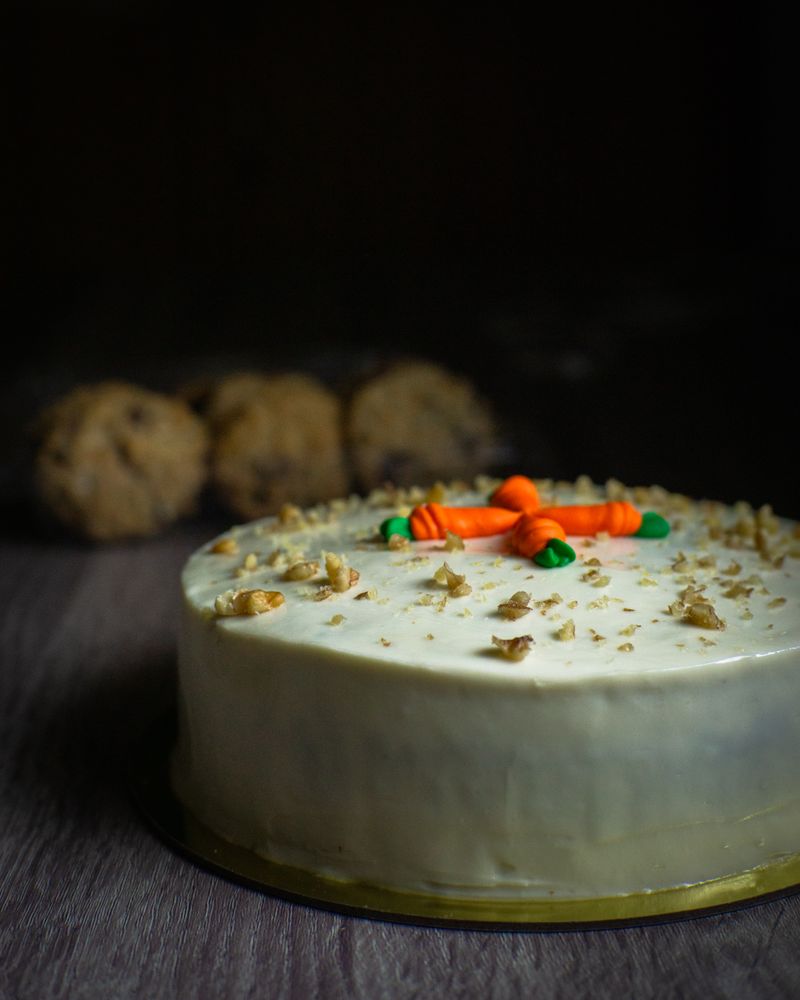 Carrot Cake with Cream Cheese — Akri Bakes