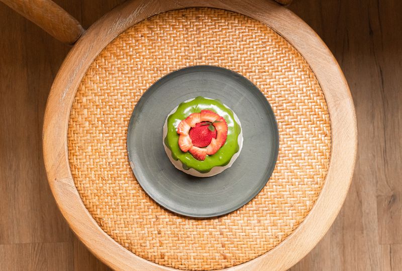 Matcha Strawberry White Chocolate — Akri Bakes