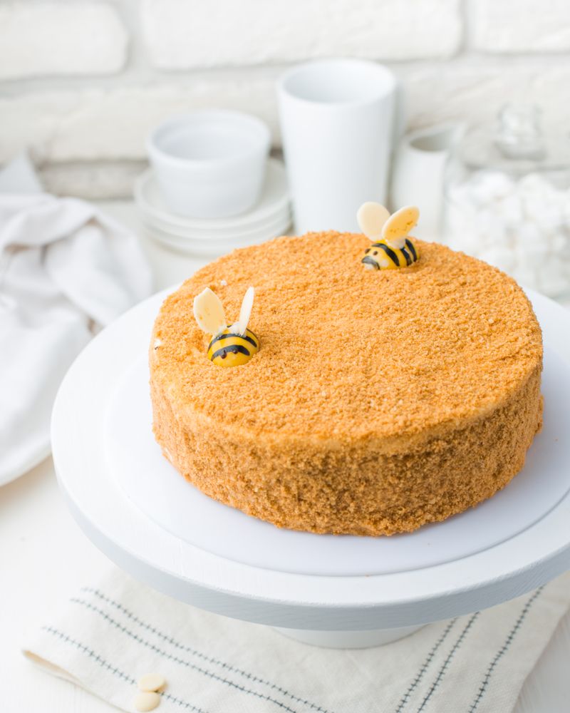 Russian Honey Cake — Akri Bakes