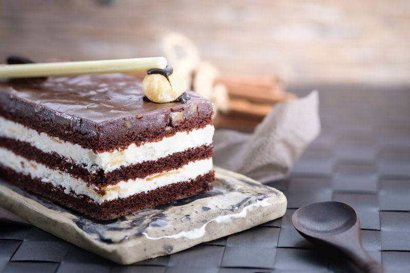 Hazelnut Pralin Mousse