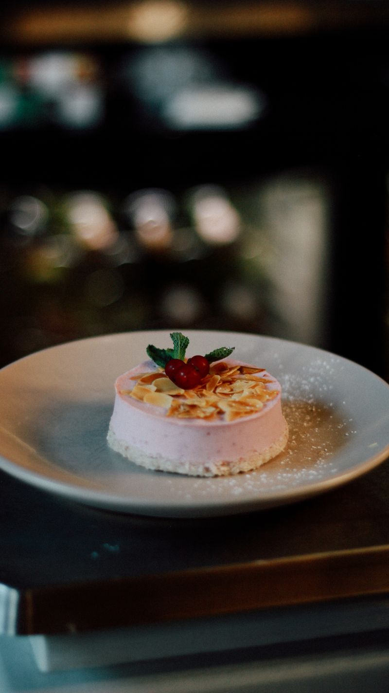 Raspberry White Mousse