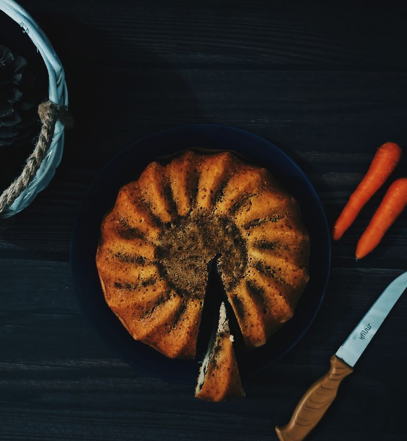 Carrot Raisin Butter Cake